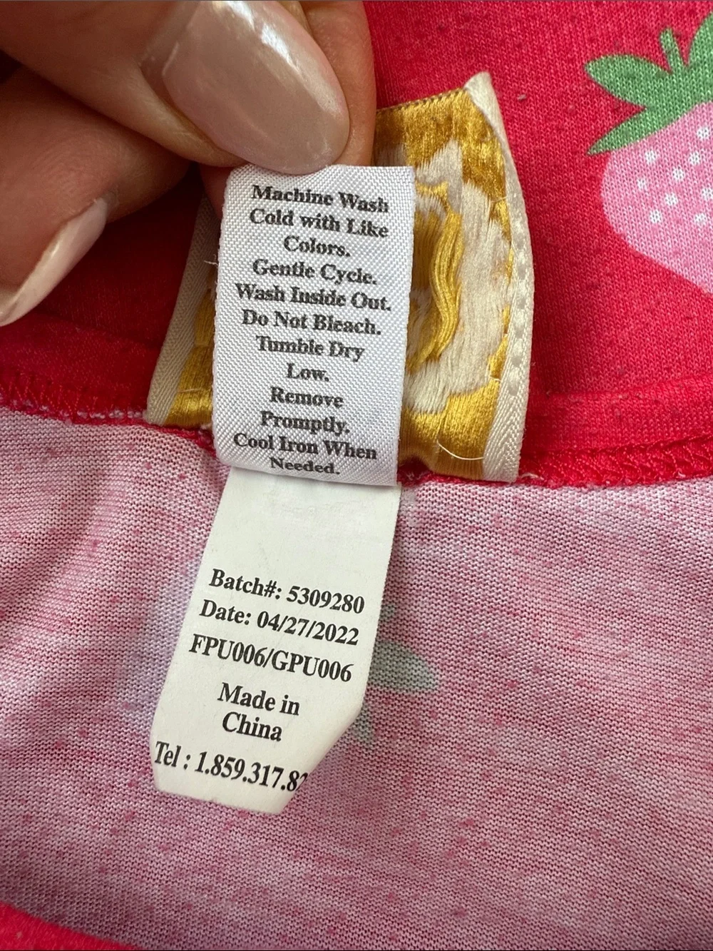 The Beaufort Bonnet Company Libby Knoll Night Nights Sanibel strawberry size 8